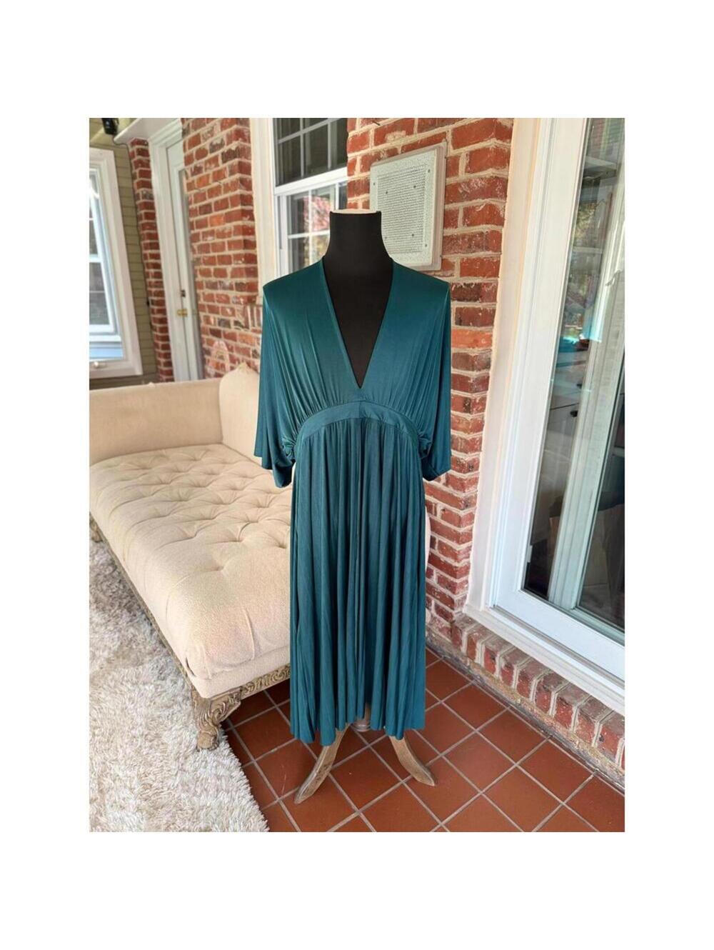 ASOS Emerald Hour Wrap Dress